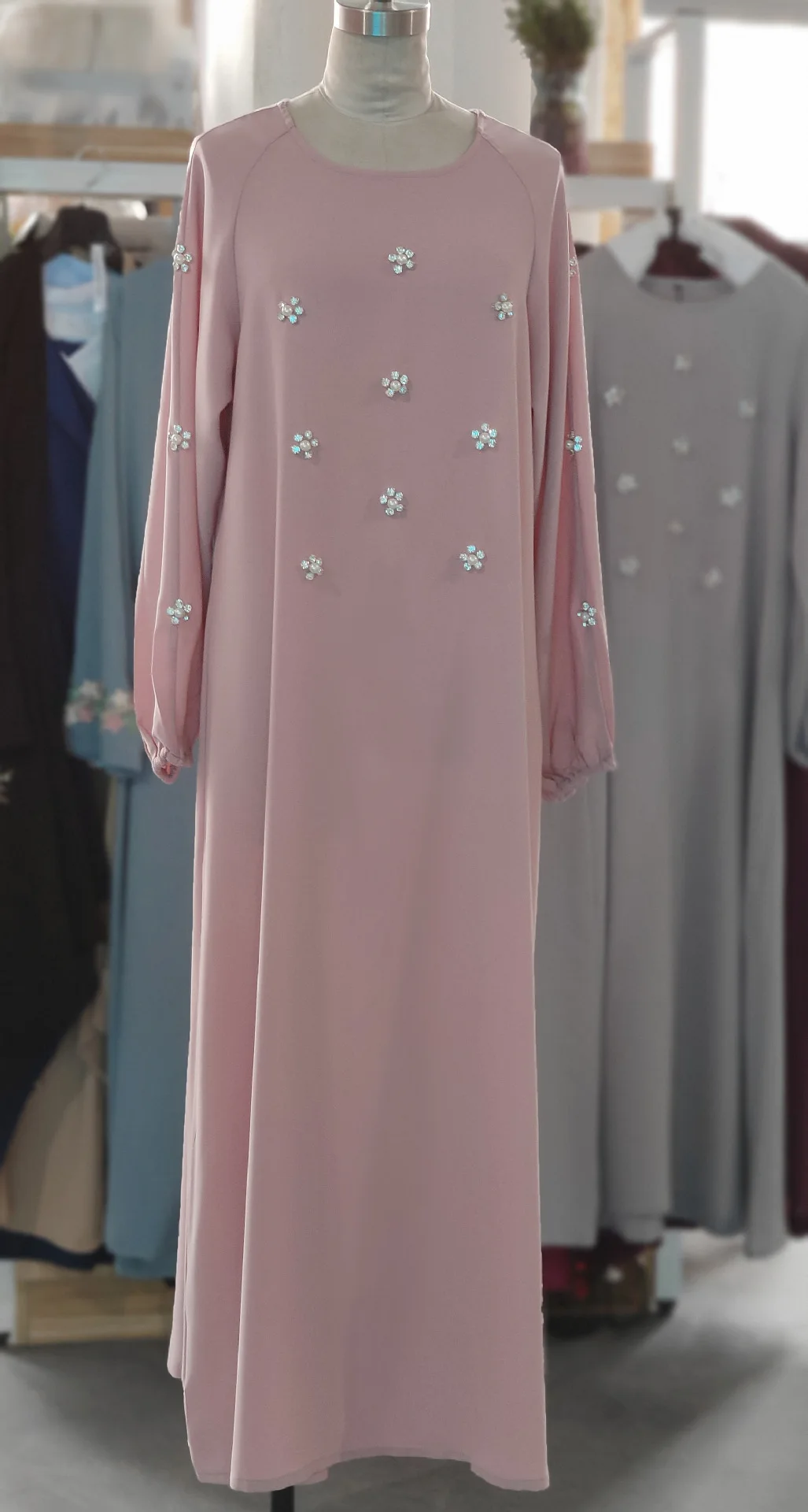 Elegant Diamond Women Muslim Dress O Neck India Turkey Abaya Party Night Vestidos Long Sleeve Maxi Robe Musulman Moroccan Kaftan
Elegant Diamond Women Muslim Dress O Neck India Turkey Abaya Party Night Vestidos Long Sleeve Maxi Robe Musulman Moroccan Kaftan