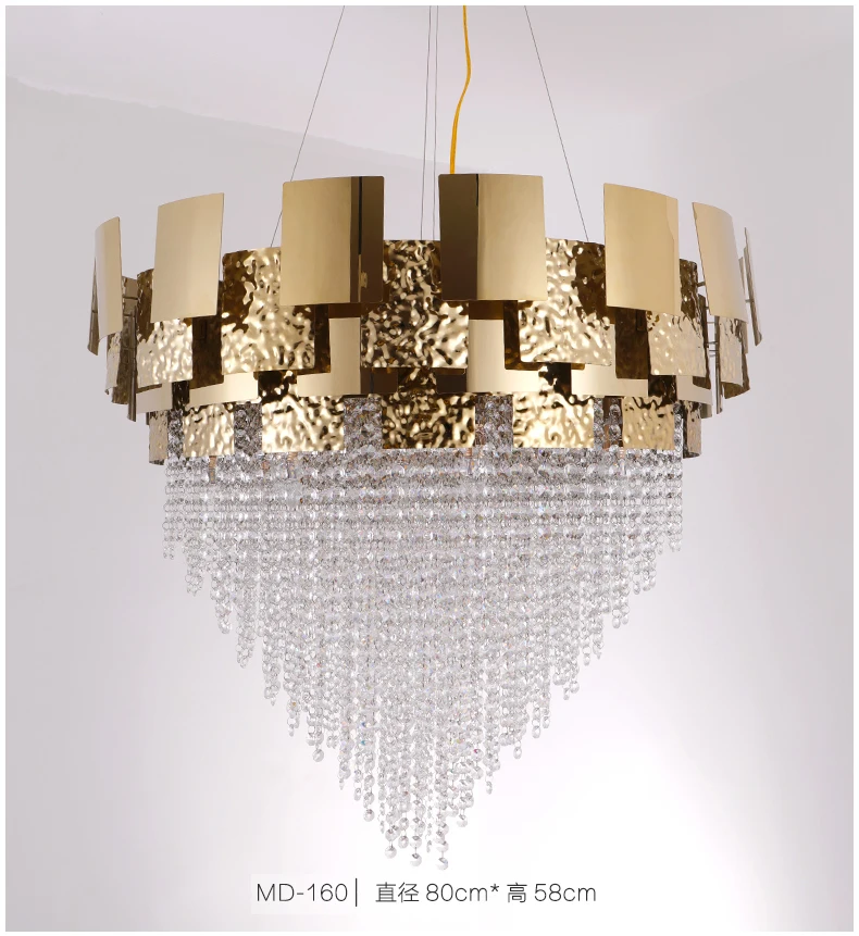 Postmodern crystal chandelier personality creative living room lamp light luxury bedroom restaurant hotel high-end lamps
Postmodern crystal chandelier personality creative living room lamp light luxury bedroom restaurant hotel high-end lamps