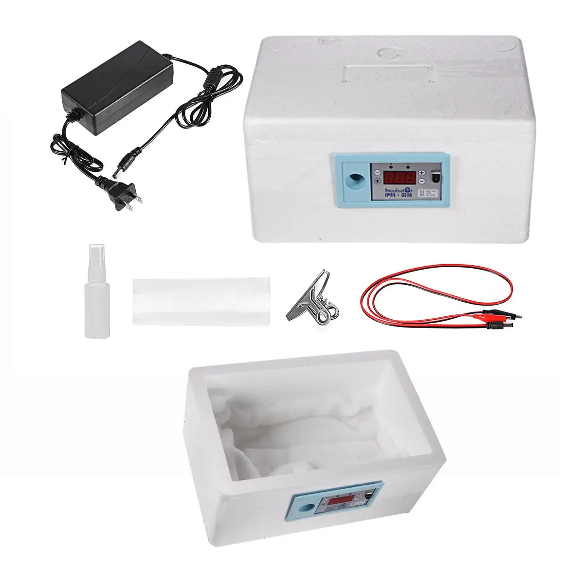20 Position Automatic Digital Family s Incubator Chicken Poultry Hatcher Foam Waterbed Incubator Farm Incubation Tools 12V
20 Position Automatic Digital Family s Incubator Chicken Poultry Hatcher Foam Waterbed Incubator Farm Incubation Tools 12V