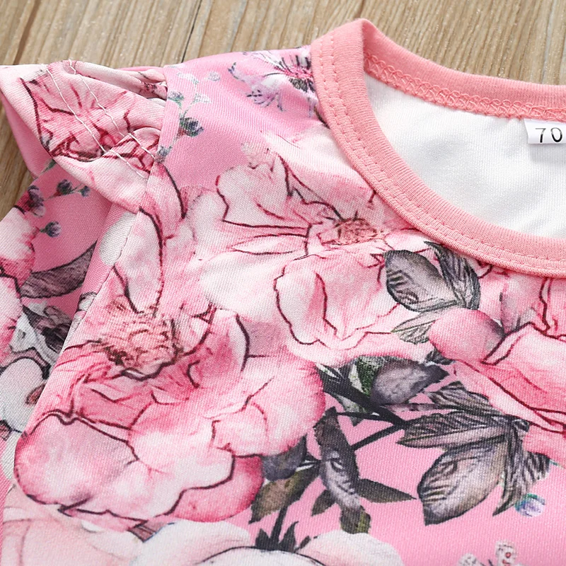 Одежда для маленьких девочек комплект одежды новорожденных женские брюки с