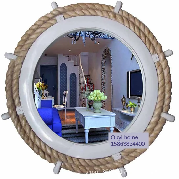 Free shipping European-Style Mediterranean Bathroom Mirror Makeup Mirror Bathroom Bathroom Mirror Dia 64cm
Free shipping European-Style Mediterranean Bathroom Mirror Makeup Mirror Bathroom Bathroom Mirror Dia 64cm