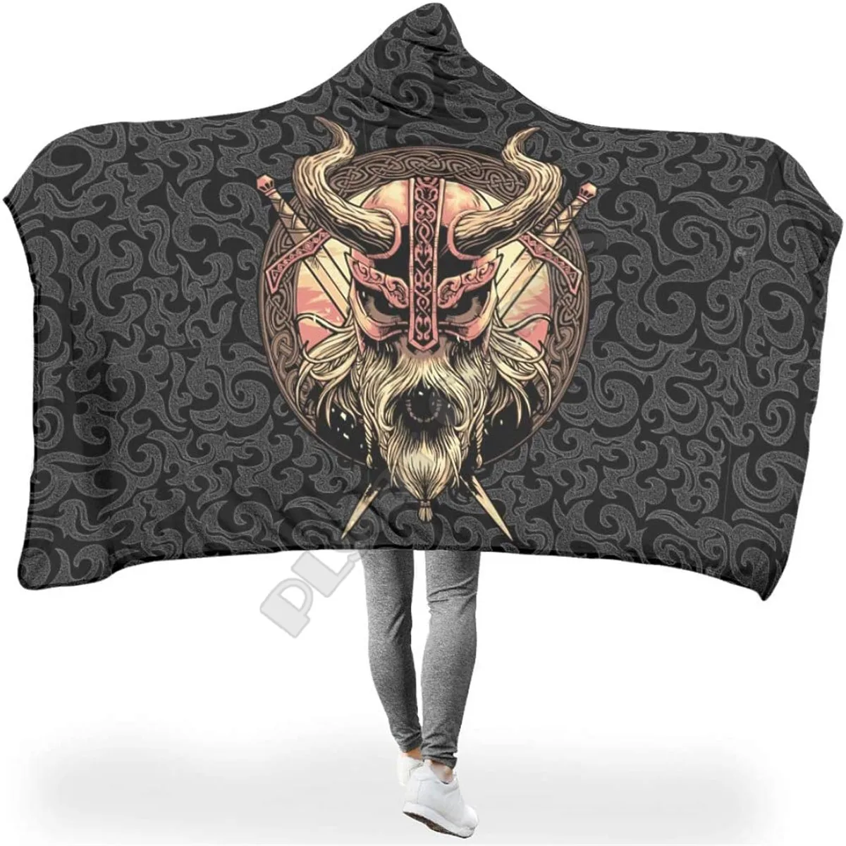 Viking Tattoo Hooded Blanket Adult colorful child Sherpa Fleece Wearable Blanket Microfiber Bedding Drop Shipping 07
Viking Tattoo Hooded Blanket Adult colorful child Sherpa Fleece Wearable Blanket Microfiber Bedding Drop Shipping 07