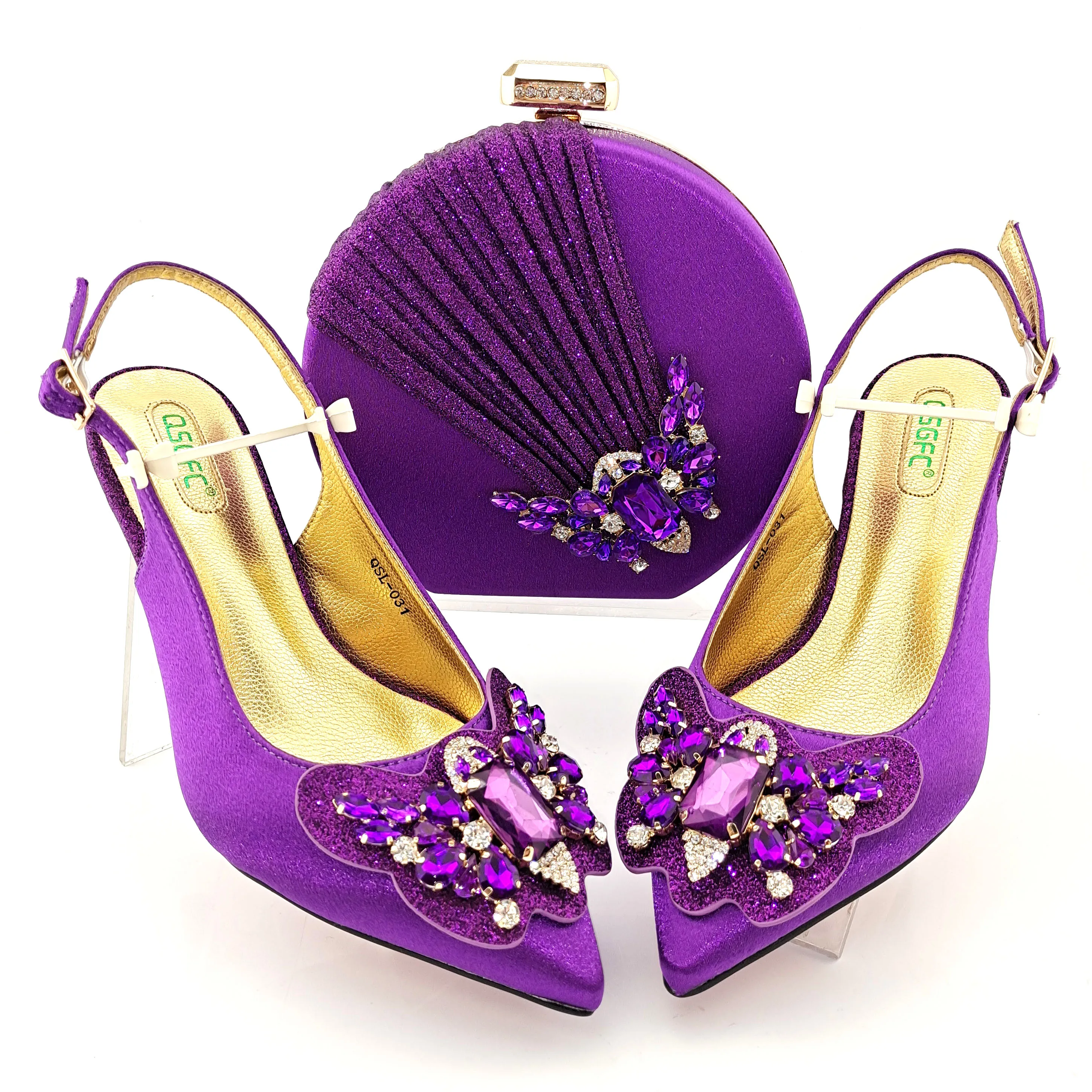 Latest Summer High Heeled Shoes for Women African Woen Shoes and Bag Set Decorated with Stone Italian Shoes with Matching Bags
Latest Summer High Heeled Shoes for Women African Woen Shoes and Bag Set Decorated with Stone Italian Shoes with Matching Bags