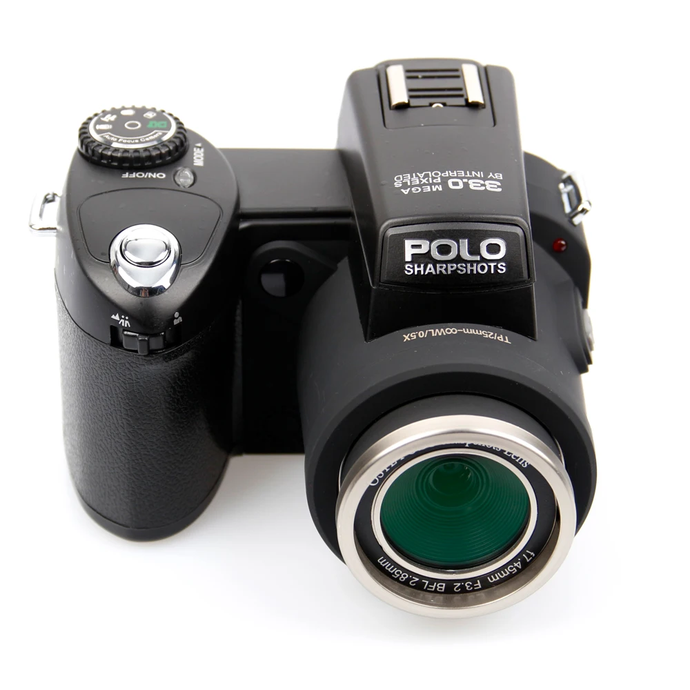 Professional SLR Video Camera POLO D7200 Digital Camera 33million Pixel Full HD 1080p 24x Optical Zoom Auto Focus
Professional SLR Video Camera POLO D7200 Digital Camera 33million Pixel Full HD 1080p 24x Optical Zoom Auto Focus