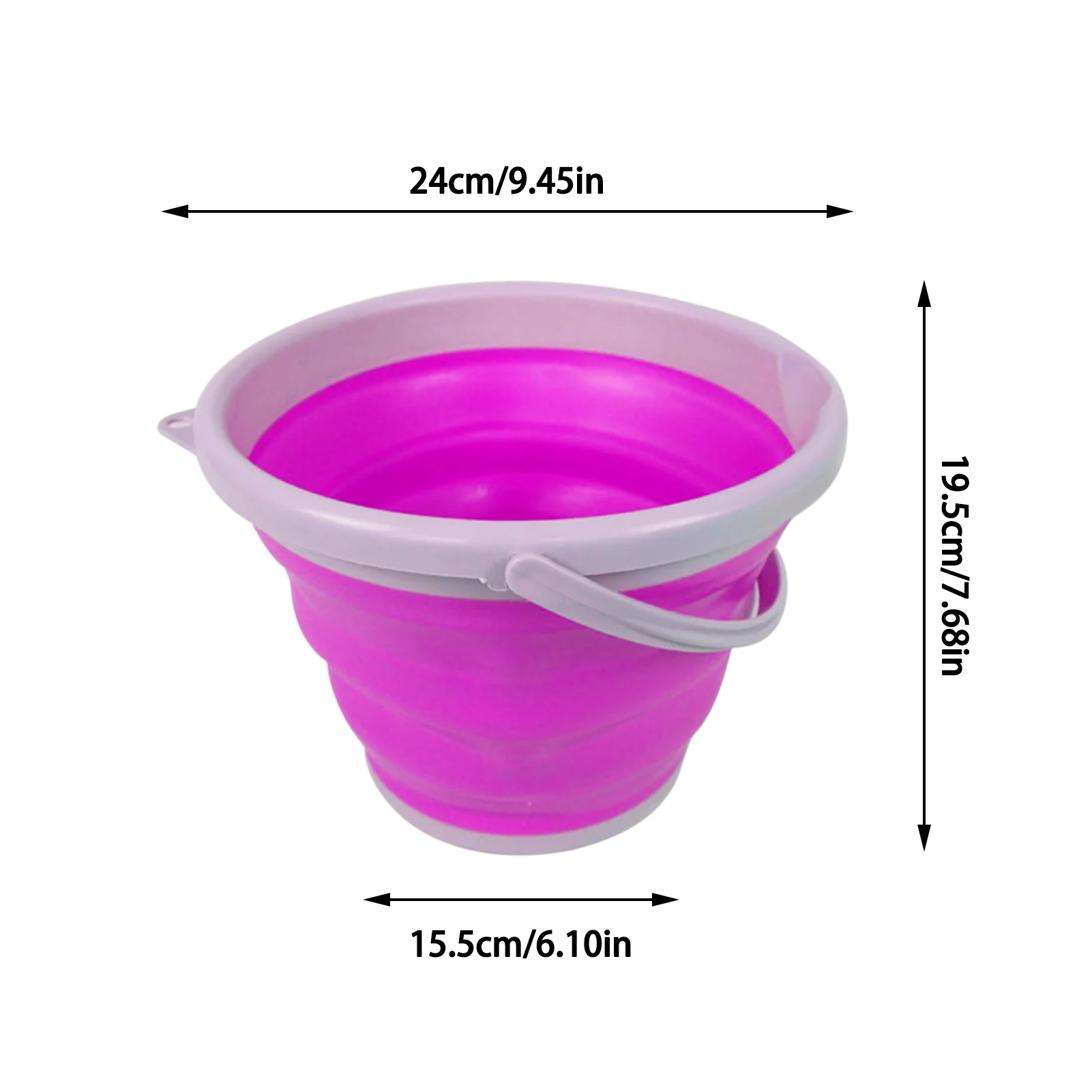 Foldable Bucket With Strong Collapsible Pail Bucket Sturdy Handle Folding Keg For Hiking Backpacking Camping Outdoor Survival 5L
Foldable Bucket With Strong Collapsible Pail Bucket Sturdy Handle Folding Keg For Hiking Backpacking Camping Outdoor Survival 5L