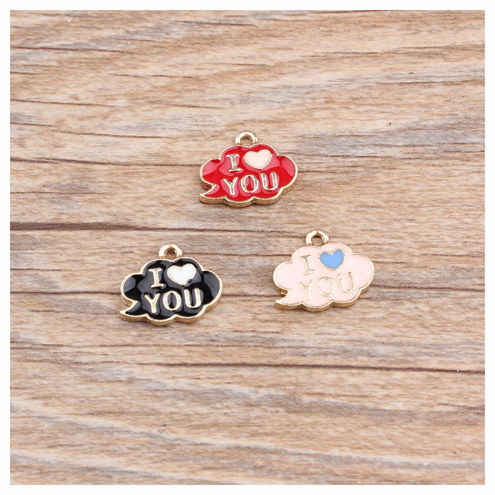 10pcs I love you enamel clouds charm for jewelry making DIY earring pendant bracelet and necklace charms gift for best friends
10pcs I love you enamel clouds charm for jewelry making DIY earring pendant bracelet and necklace charms gift for best friends