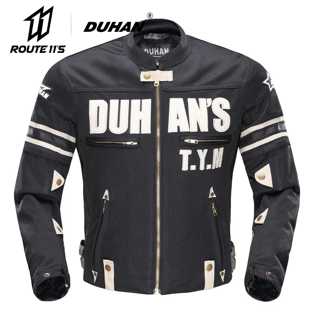 DUHAN Motorcycle Jacket Summer Men's Breathable Mesh Moto Motocross Jacket Motobiker Riding Jacket Jaqueta Motociclista
DUHAN Motorcycle Jacket Summer Men's Breathable Mesh Moto Motocross Jacket Motobiker Riding Jacket Jaqueta Motociclista