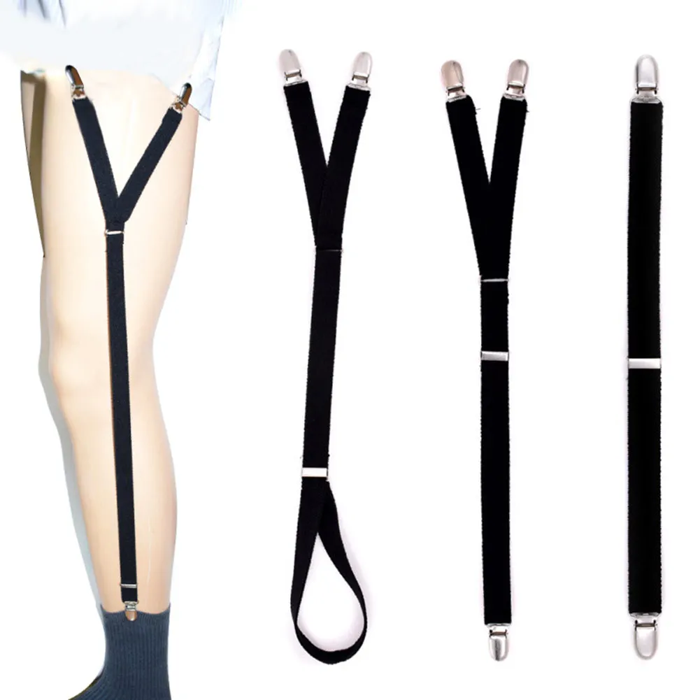 Fashion Men Shirt Stays Garter Suspenders Holder Elastic Y Shape Adjustable Uniform Locking Clamp Braces Shirts Garters
Fashion Men Shirt Stays Garter Suspenders Holder Elastic Y Shape Adjustable Uniform Locking Clamp Braces Shirts Garters