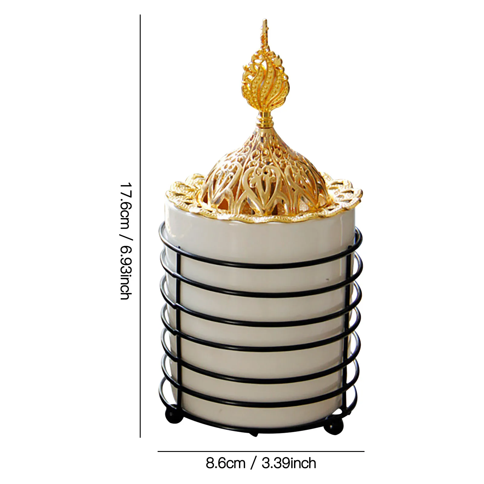 Decoration Of Iron Ceramic Combination Aromatherapy Furnace For Ramadan Bruleur Dencens Decoration Ramadan 202 Bruleur Dencens
Decoration Of Iron Ceramic Combination Aromatherapy Furnace For Ramadan Bruleur Dencens Decoration Ramadan 202 Bruleur Dencens
