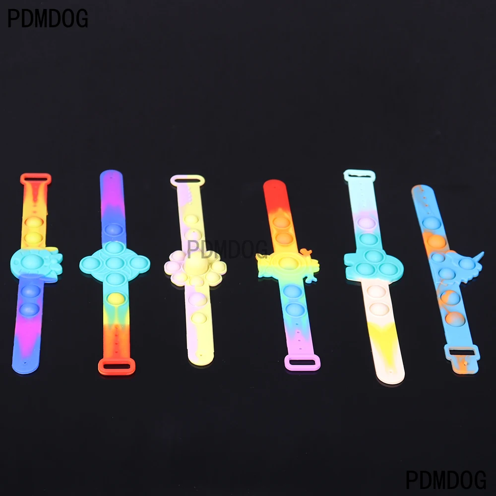 Wearable Push Bubble Hand Finger Press Silicone Bracelet Toy Gifts Color Kids Adult Stress Relief Wristband Watch Toys
Wearable Push Bubble Hand Finger Press Silicone Bracelet Toy Gifts Color Kids Adult Stress Relief Wristband Watch Toys