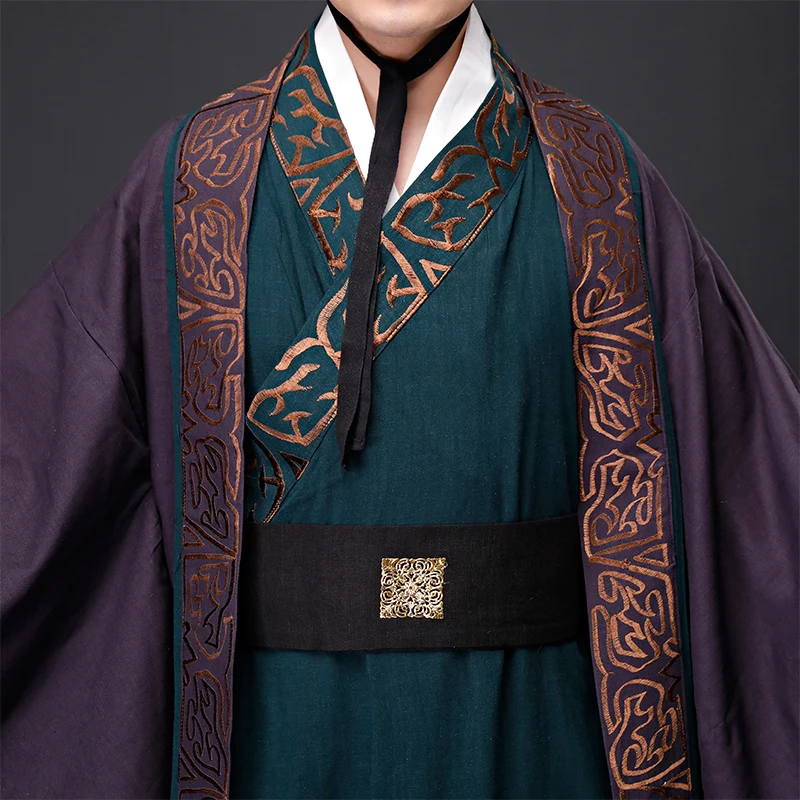 cosplay hanfu men chinese dress Three Kingdoms Dynasty Sima Yi with the same clothing Traditional Scholar linen costume set
cosplay hanfu men chinese dress Three Kingdoms Dynasty Sima Yi with the same clothing Traditional Scholar linen costume set