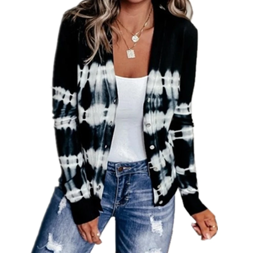 Осенний женский кардиган, Вязаный топ с полосатым принтом, повседневный Топ с длинным рукавом, свободный трикотажный кардиган, Женский Осен...
Осенний женский кардиган, Вязаный топ с полосатым принтом, повседневный Топ с длинным рукавом, свободный трикотажный кардиган, Женский Осен...