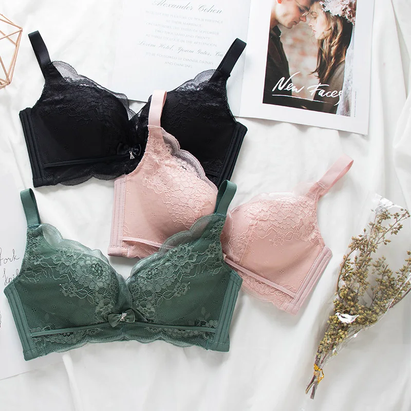 Womens Push Up Bras Lace Flower Bralette Sexy Lingerie Wireless Brassiere Underwear 30-40 A B C D Cup
Womens Push Up Bras Lace Flower Bralette Sexy Lingerie Wireless Brassiere Underwear 30-40 A B C D Cup
