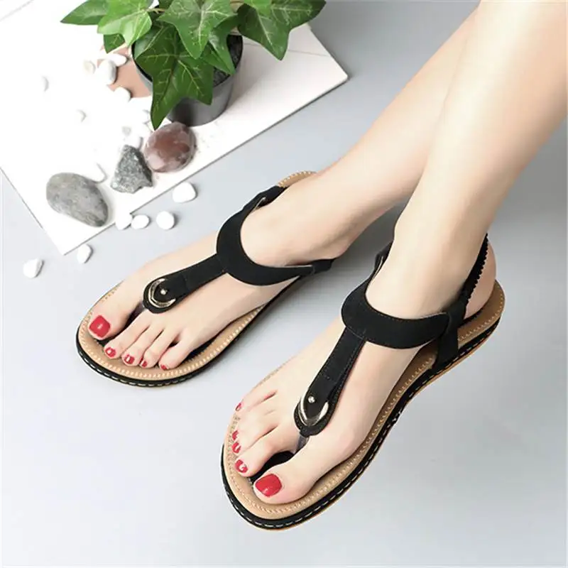 Nis Women Sandals Soft Stitching Ladies Sandals Comfortable Flat Sandals Clip Toe Slip On Summer Beach Shoes Woman Footwear 
Nis Women Sandals Soft Stitching Ladies Sandals Comfortable Flat Sandals Clip Toe Slip On Summer Beach Shoes Woman Footwear