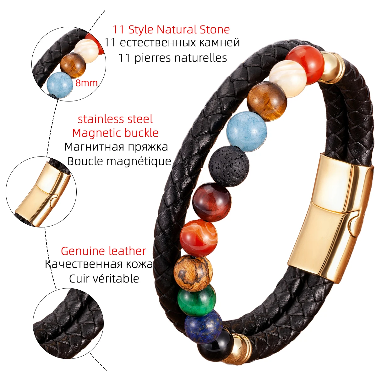 2021 New Eight Planets Natural Stone Leather Bracelet Universe Chakra Galaxy Solar System Beads Bracelets For Men Women Jewelry
2021 New Eight Planets Natural Stone Leather Bracelet Universe Chakra Galaxy Solar System Beads Bracelets For Men Women Jewelry