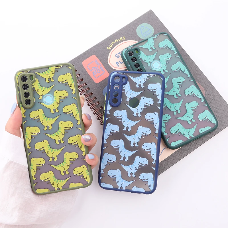 Cute Colorful Dinosaur Matte Camera Protection Phone Cases For Xiaomi Mi 8 9T Redmi Note7 Pro Note8 Note9 Note10 Pro PC Cover
Cute Colorful Dinosaur Matte Camera Protection Phone Cases For Xiaomi Mi 8 9T Redmi Note7 Pro Note8 Note9 Note10 Pro PC Cover