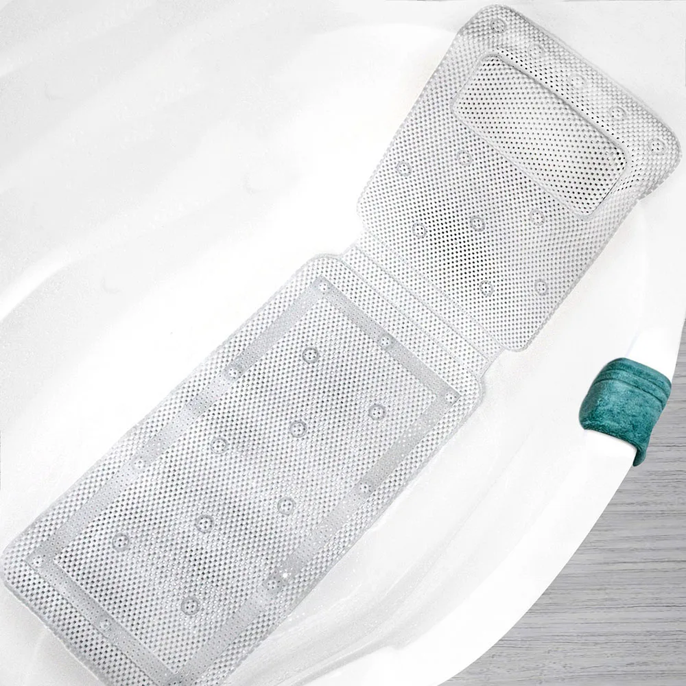 Дышащая 3D сетчатая подушка для ванны из вспененного ПВХ с подушкой нескользящий