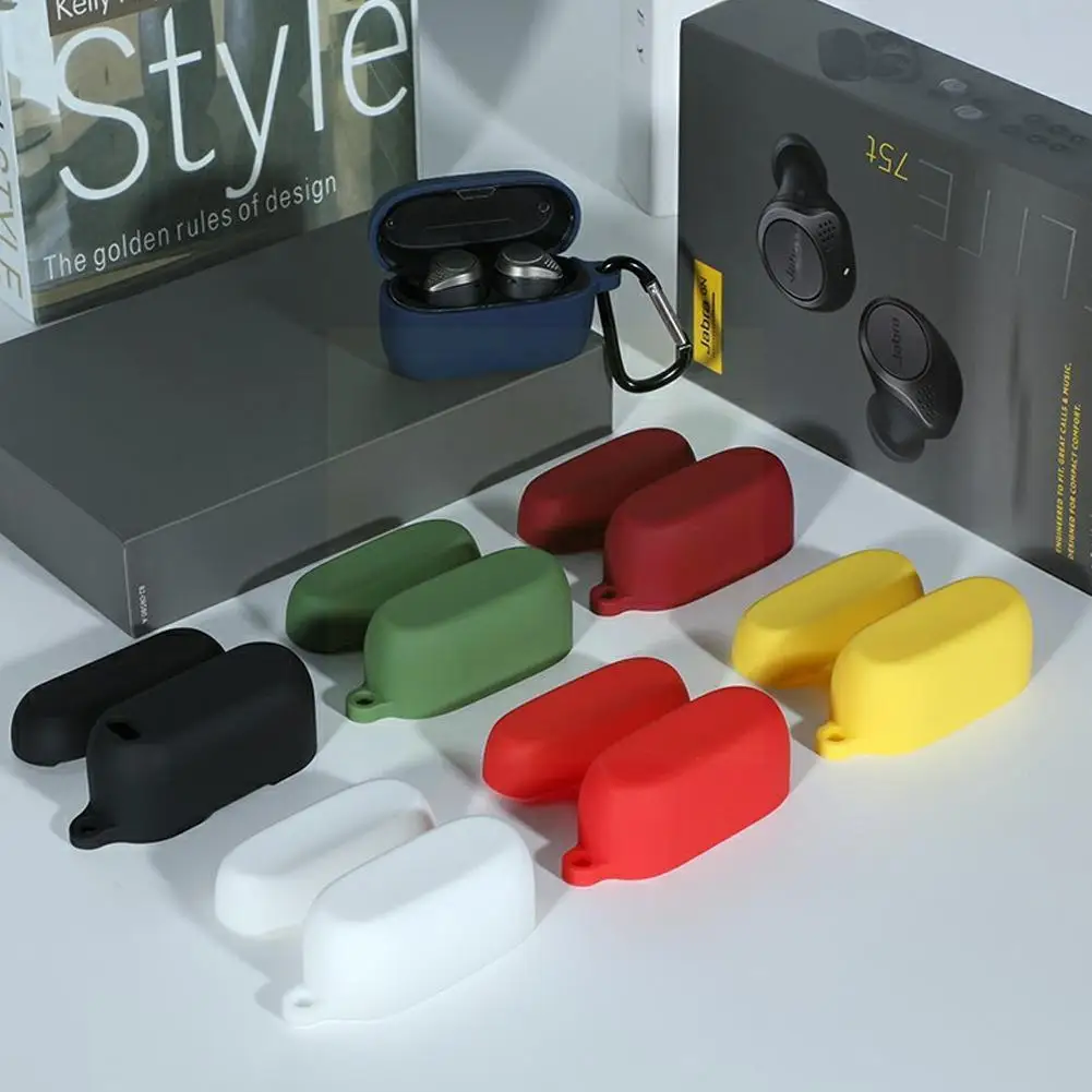 Soft Silicone Earphone Headset Cover Shockproof Accessories For Elite Active 75t Earphones Storage Protecti J2l5
Soft Silicone Earphone Headset Cover Shockproof Accessories For Elite Active 75t Earphones Storage Protecti J2l5