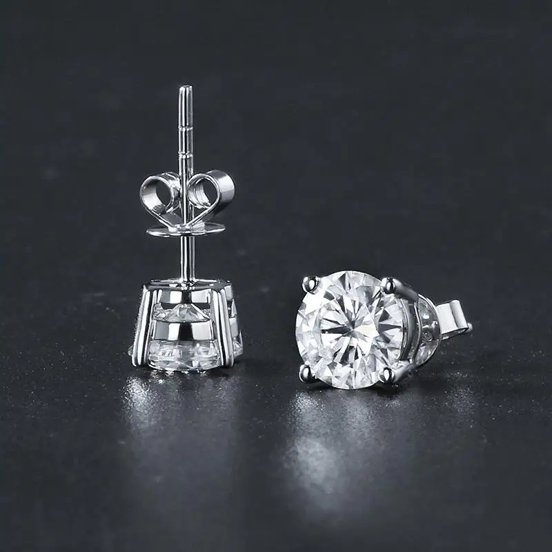 925 Sterling Silver White Diamond Gemstone Earring for Women Silver 925 Jewelry Aretes De Mujer Silver 925 Jewelry stud Earring
925 Sterling Silver White Diamond Gemstone Earring for Women Silver 925 Jewelry Aretes De Mujer Silver 925 Jewelry stud Earring