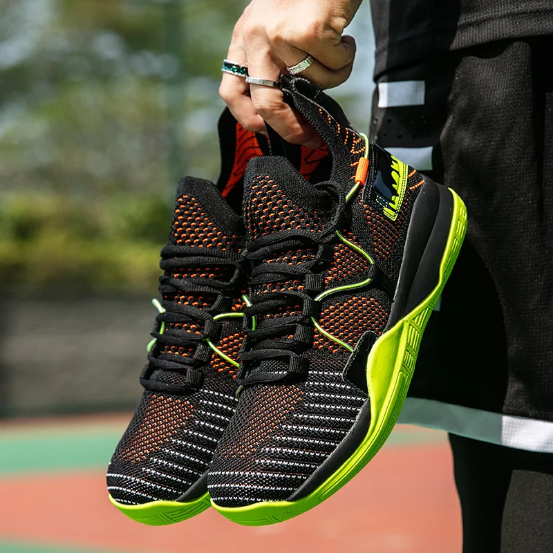 Popular flying woven basketball shoesTrendy Blade Running Shoes for Men Breathable MeshFashionable Breathable Men's Sneakers
Popular flying woven basketball shoesTrendy Blade Running Shoes for Men Breathable MeshFashionable Breathable Men's Sneakers