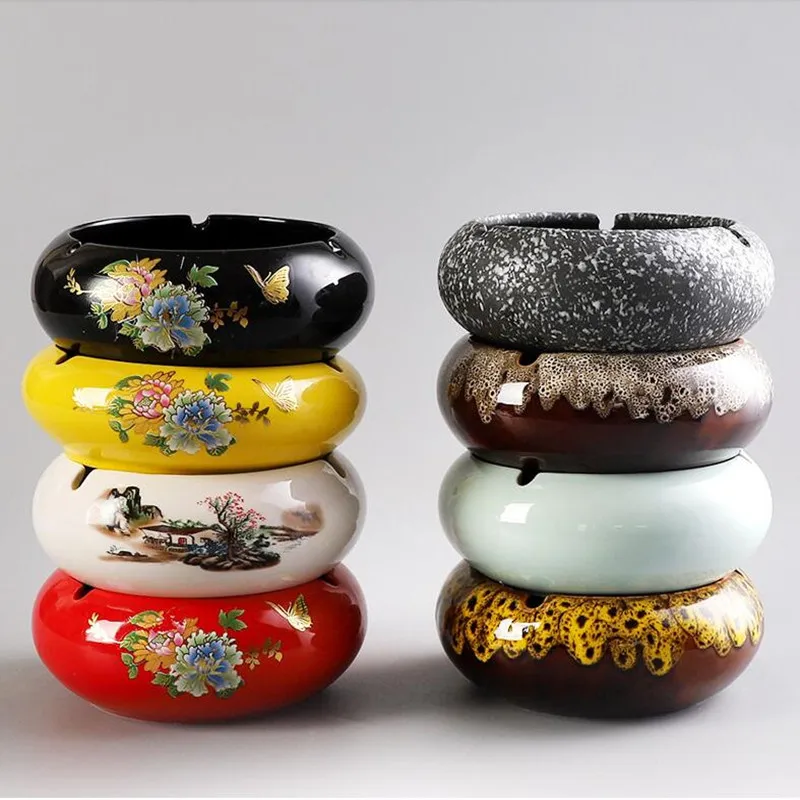 European Trend Ceramic Ashtray Creative Personality Fashion Windproof Large Living Room Home Office Ashtray Home Gift
European Trend Ceramic Ashtray Creative Personality Fashion Windproof Large Living Room Home Office Ashtray Home Gift