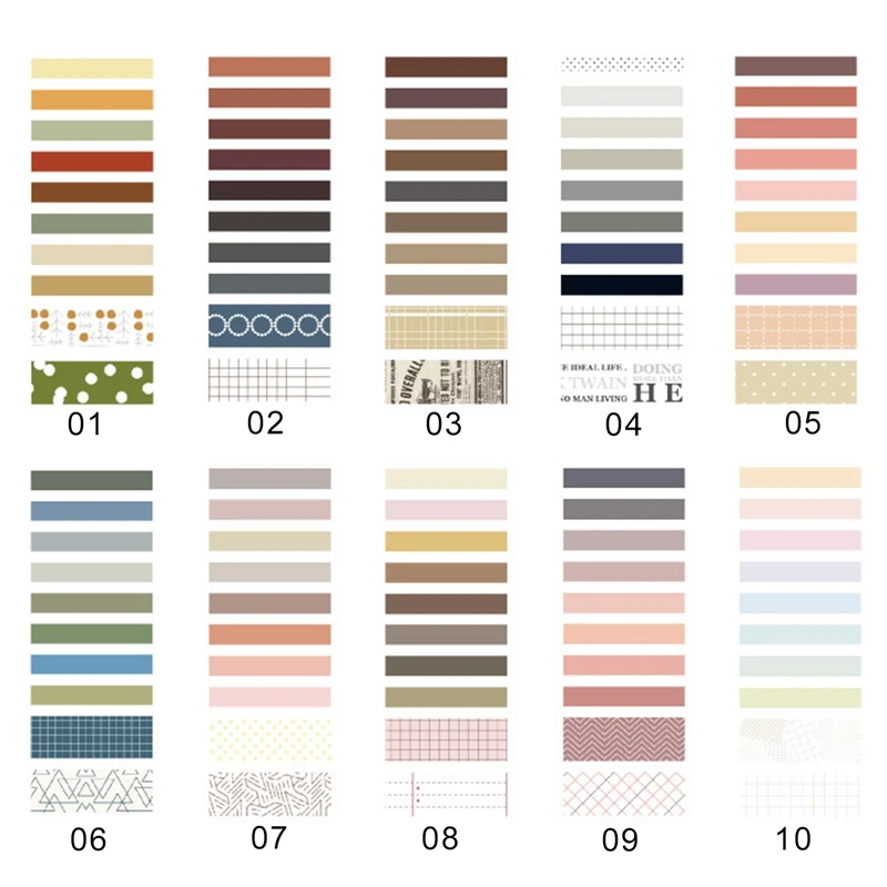 10pcs/lot Sweet Dream Series Cute Washi Tape Set Masking Tape Journal Supplies Scrapbooking Paper Stationary
10pcs/lot Sweet Dream Series Cute Washi Tape Set Masking Tape Journal Supplies Scrapbooking Paper Stationary