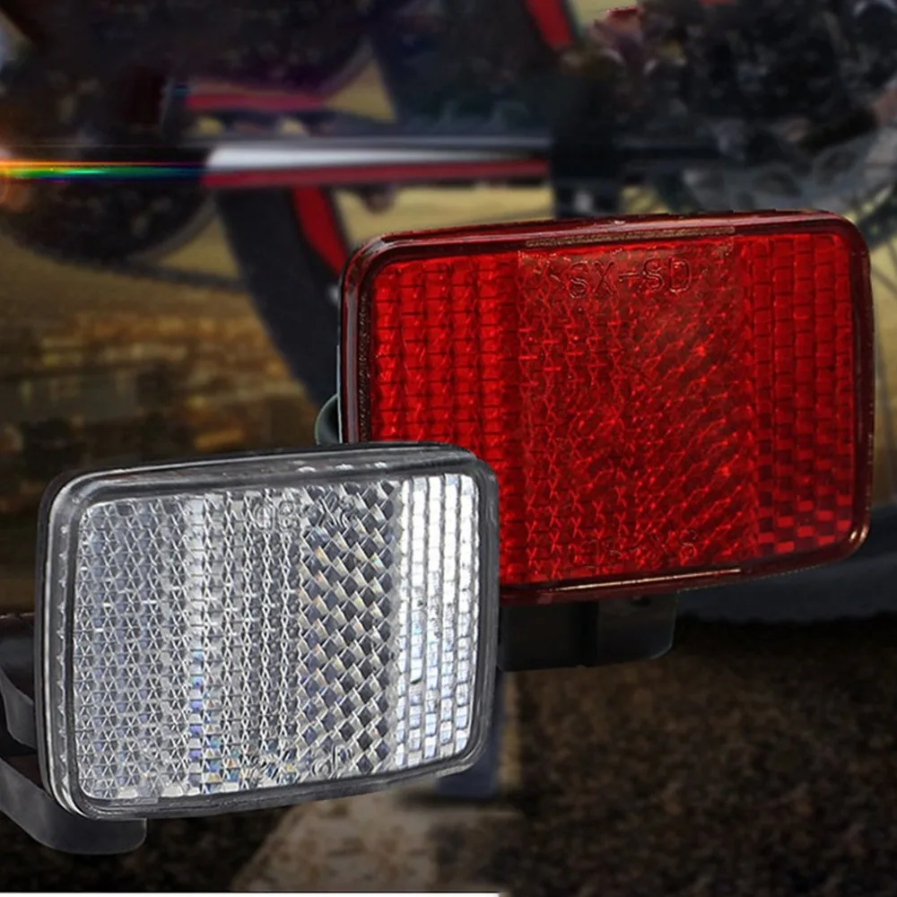 Bicycle Front Rear Reflective Lens MTB Road Bike Automatic Reflectors Cycling Warning Light Cycling Safety Accessories
Bicycle Front Rear Reflective Lens MTB Road Bike Automatic Reflectors Cycling Warning Light Cycling Safety Accessories