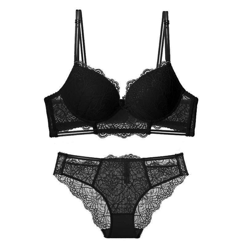 Red Lace Bra And Panty Sets For Women Embroidery Sexy Female Cotton Underwear Thick Push Up Girls Lingerie Black White B C D Cup
Red Lace Bra And Panty Sets For Women Embroidery Sexy Female Cotton Underwear Thick Push Up Girls Lingerie Black White B C D Cup