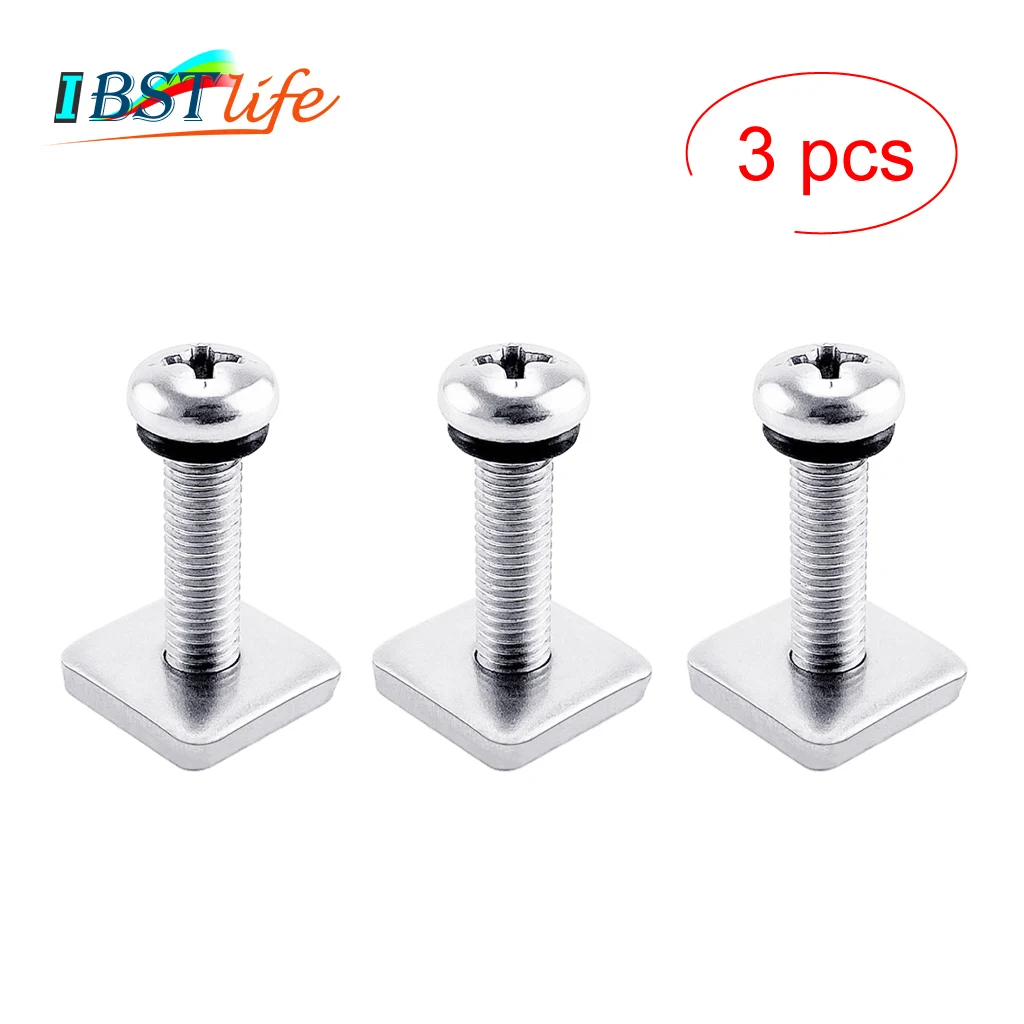 3PCS Boat Surfboard Tail Fin Screw Surf Fin Nails Bolt Screws Longboard Sliding Fin Screws Single Fin Screw with Plate Surfing
3PCS Boat Surfboard Tail Fin Screw Surf Fin Nails Bolt Screws Longboard Sliding Fin Screws Single Fin Screw with Plate Surfing