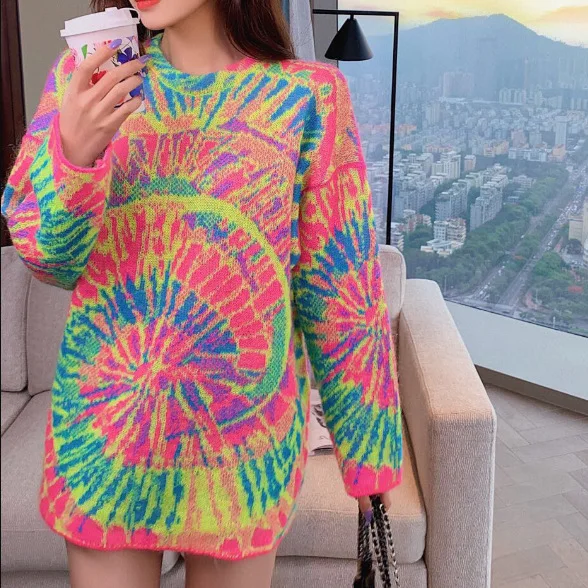 2021 Ins New Fashion Women Flower Sweaters Colorful Women Pullovers Oversize Women Clothing Sweaters
2021 Ins New Fashion Women Flower Sweaters Colorful Women Pullovers Oversize Women Clothing Sweaters