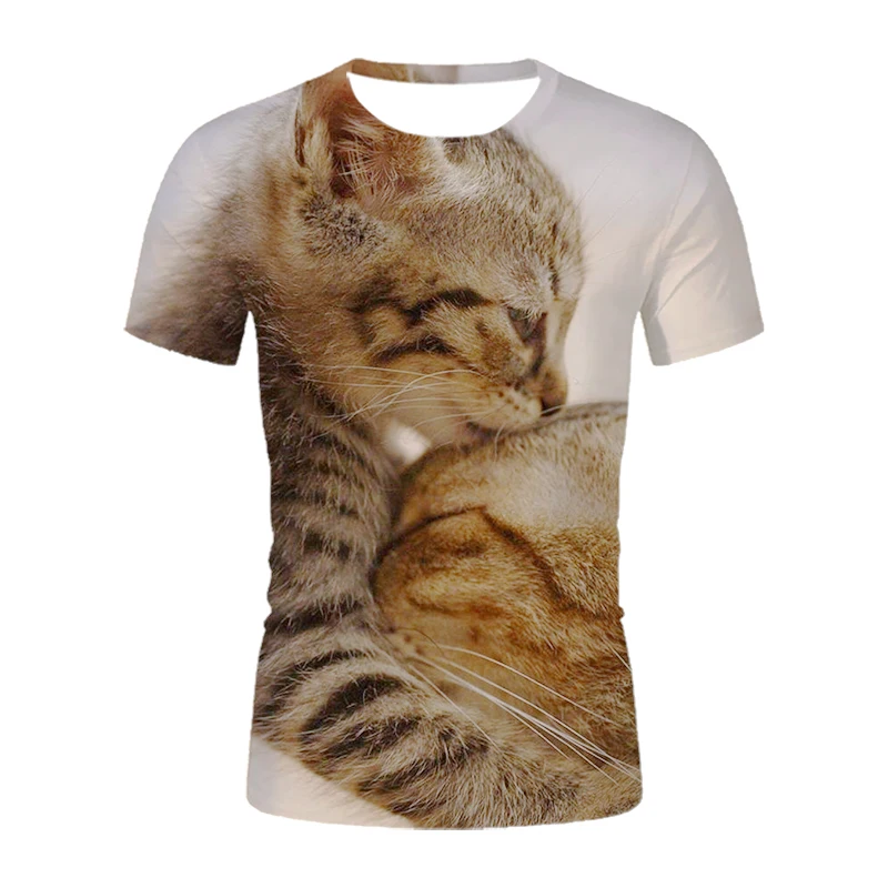 Male / female 3D print card wow cat graphics T-shirt men's leisure oversized short-sleeved T-shirt Round neck men wild 3DT shirt
Male / female 3D print card wow cat graphics T-shirt men's leisure oversized short-sleeved T-shirt Round neck men wild 3DT shirt