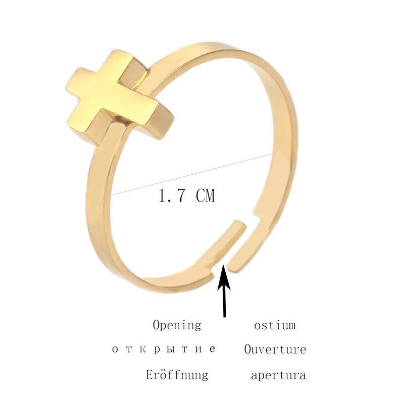 Геометрическое Кольцо женское кольцо из нержавеющей стали в форме сердца