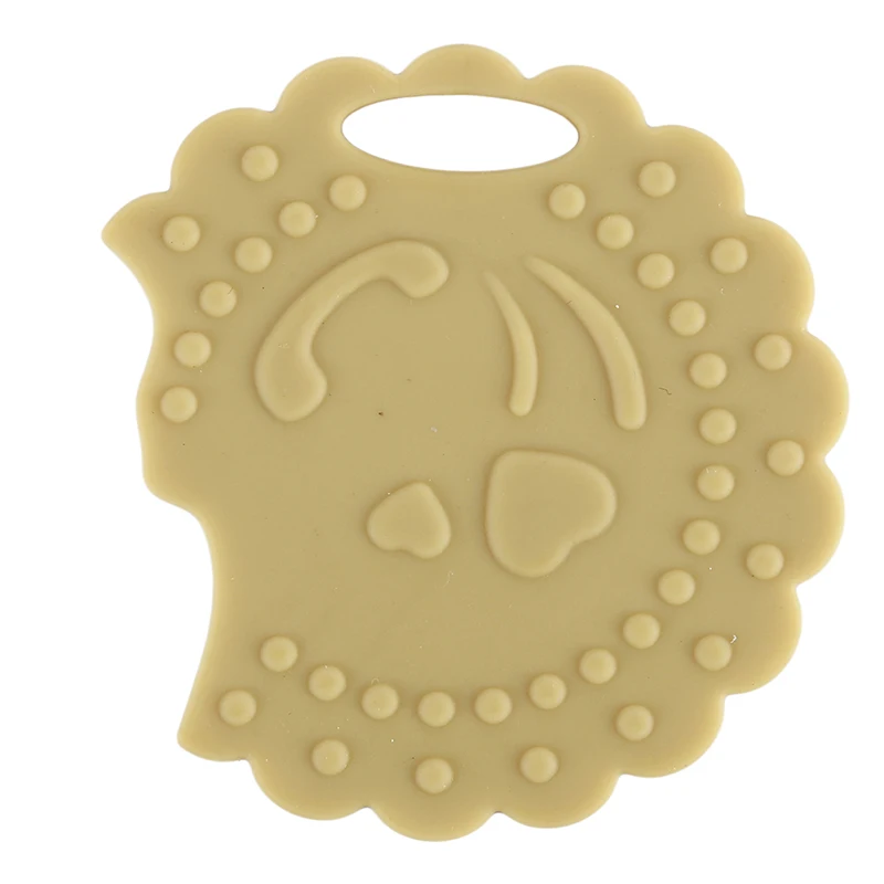 Baby Silicone Teether Chocolate Biscuit Grinding Equipment Teeth Chew Care Products 2021 New Hot Sale | Мать и ребенок