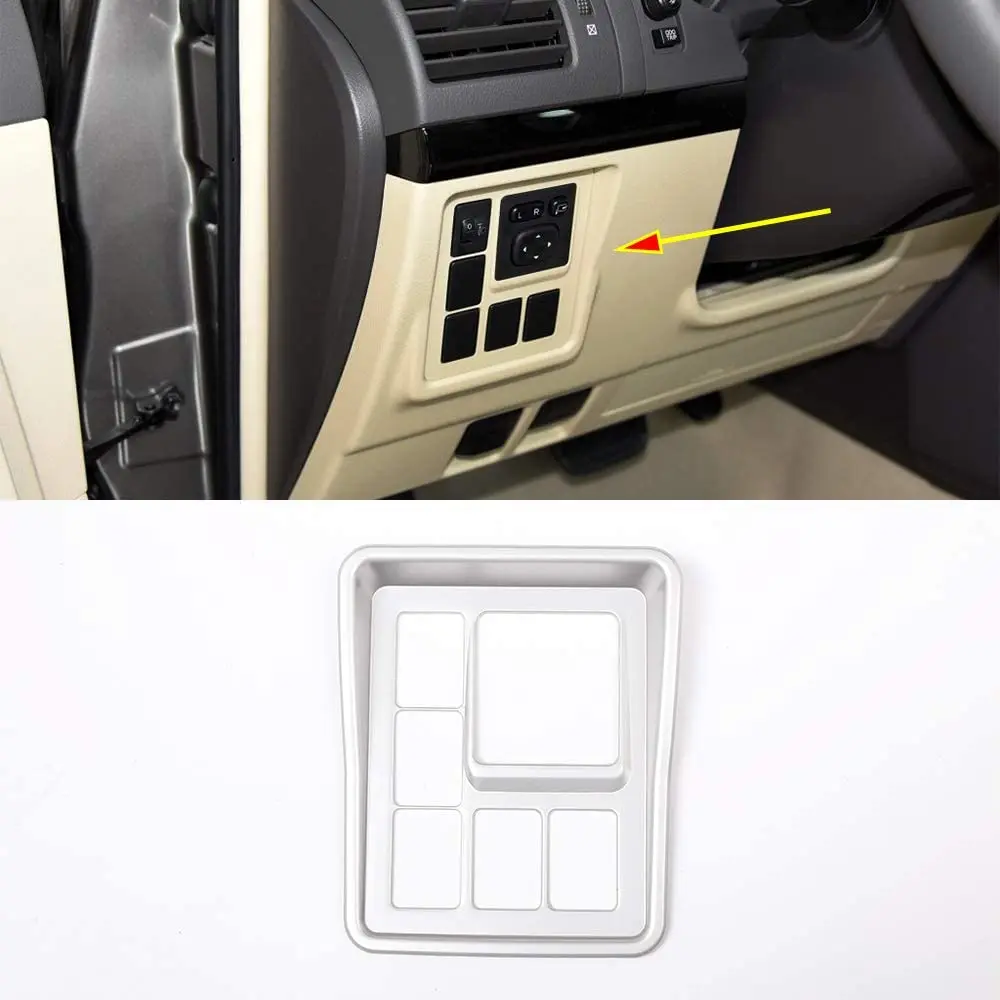 for Toyota Land Cruiser Prado FJ150 150 2010-2017 ABS Accessories Side Rearview Mirror Adjustment Frame Cover Trim
for Toyota Land Cruiser Prado FJ150 150 2010-2017 ABS Accessories Side Rearview Mirror Adjustment Frame Cover Trim