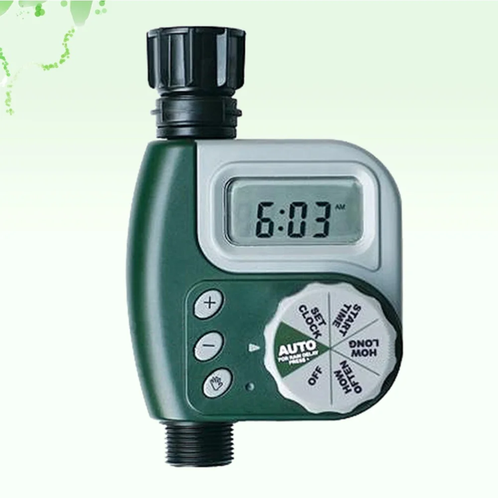 

Battery Powered Outdoor Garden Irrigation Controller Irrigation Timer Garden Automatic Watering Device Battery Included- US
