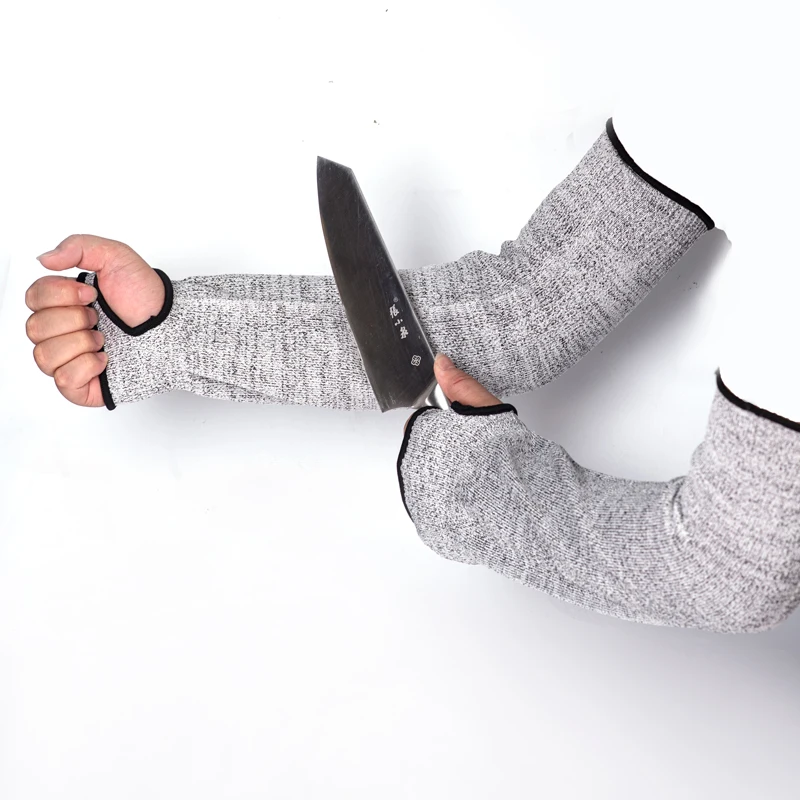 40CM Length Breathable Arm Guard Level 5 HPPE Safety Anti Cut Sleeve Cover Outdoor Work Gardening Fishing Safety Puncture Gloves
40CM Length Breathable Arm Guard Level 5 HPPE Safety Anti Cut Sleeve Cover Outdoor Work Gardening Fishing Safety Puncture Gloves