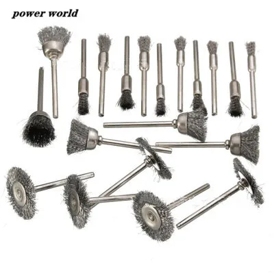 20pcs mini rotary stainless steel wire wheel wire brush small wire brushes set accessories
20pcs mini rotary stainless steel wire wheel wire brush small wire brushes set accessories