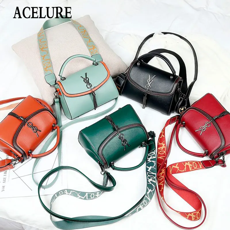 ACELURE Metal Tassel Decor Solid Color Tassel Shoulder Bags for Women PU Leather Small Handbags Satchels Female Crossbody Bags
ACELURE Metal Tassel Decor Solid Color Tassel Shoulder Bags for Women PU Leather Small Handbags Satchels Female Crossbody Bags