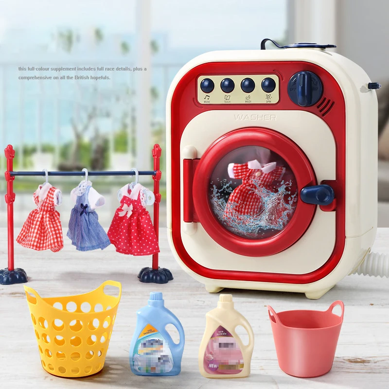 Pretend Role Play House Kids Washing Cleaning Machine Children Mini Simulation Game Preschool Educational Toys For Girls Gifts
Pretend Role Play House Kids Washing Cleaning Machine Children Mini Simulation Game Preschool Educational Toys For Girls Gifts