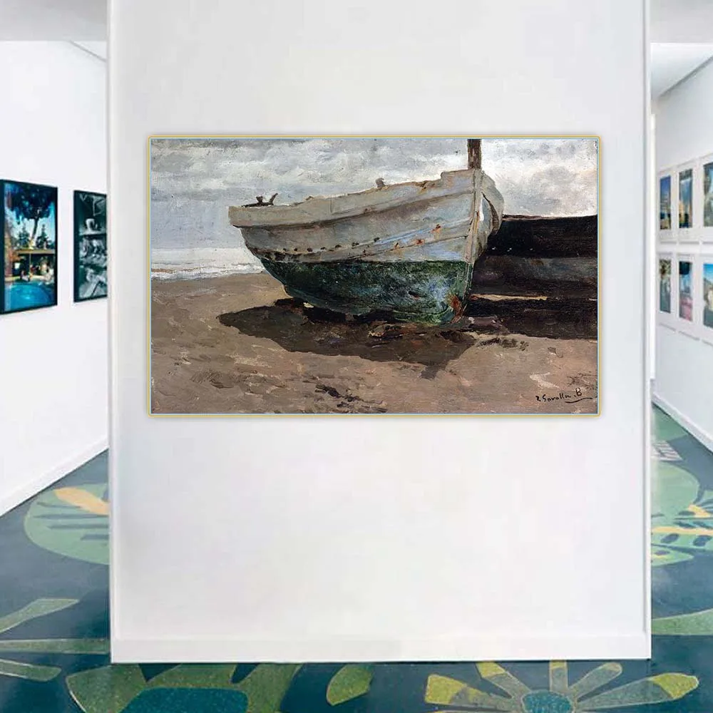 Joaquin Sorolla "Boats on the beach" Canvas Oil Painting Artwork Picture Aesthetics Wall Decor Home Living Room Decoration
Joaquin Sorolla "Boats on the beach" Canvas Oil Painting Artwork Picture Aesthetics Wall Decor Home Living Room Decoration