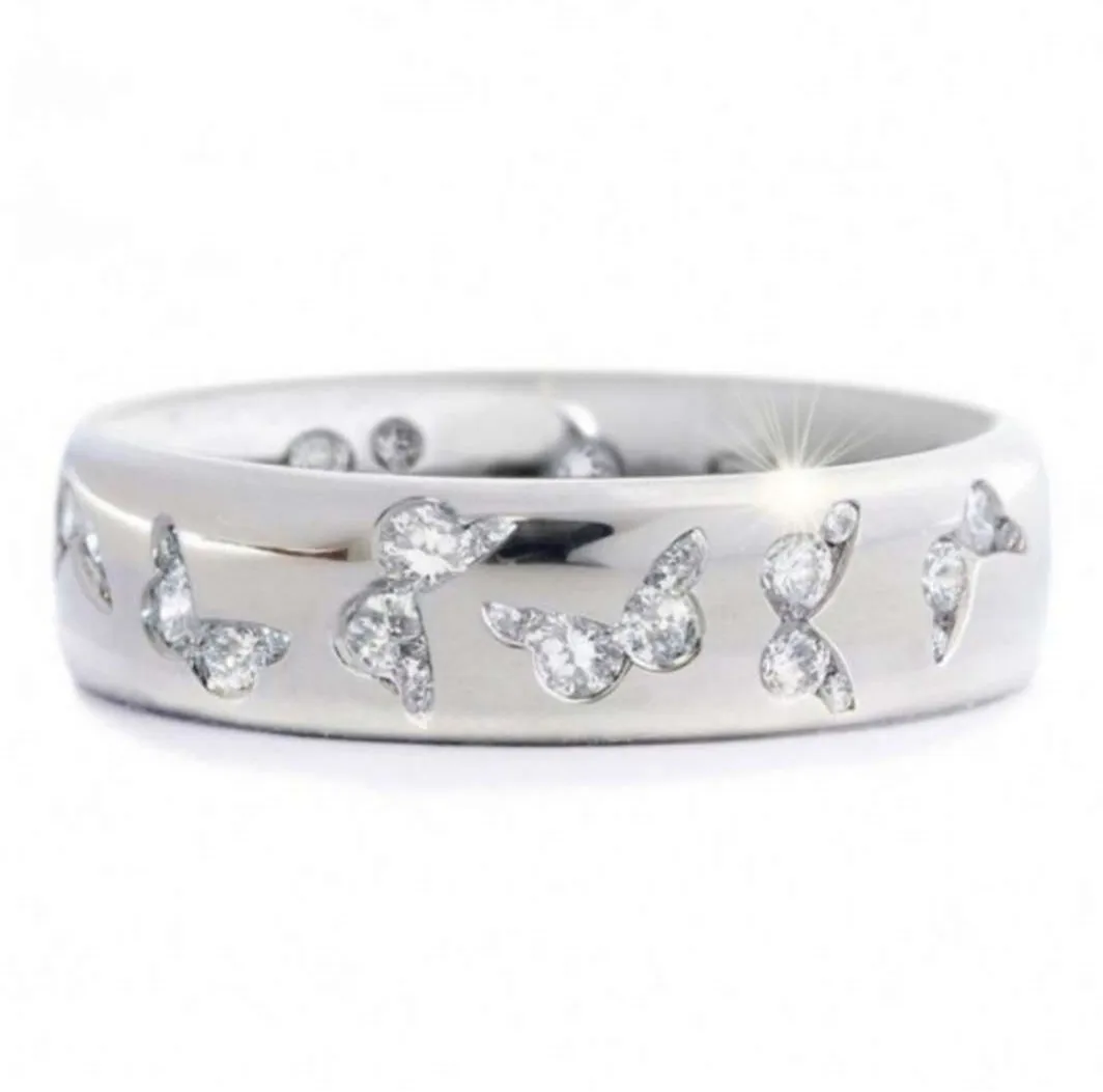 Wholesale 8 Styles Beautiful Lovely Colorful Butterfly Animal Inlaid Crystal Zircon Female Ring for Women Party Jewelry
Wholesale 8 Styles Beautiful Lovely Colorful Butterfly Animal Inlaid Crystal Zircon Female Ring for Women Party Jewelry
