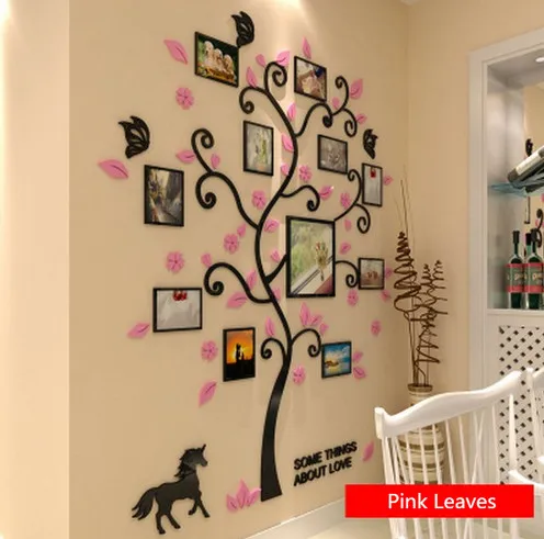 3 Size Colorful Multi-Pieces Tree Photo Frame 3D Acrylic Decoration Wall Sticker DIY Wall Poster Home Decor Bedroom Wallstick
3 Size Colorful Multi-Pieces Tree Photo Frame 3D Acrylic Decoration Wall Sticker DIY Wall Poster Home Decor Bedroom Wallstick