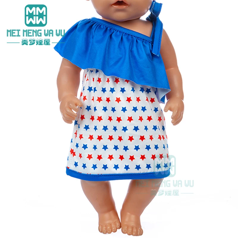 Одежда для куклы подходит куклы-новорожденных 43 см и детской модели 15 типов