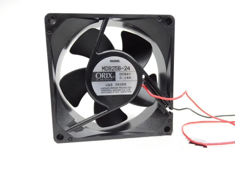 MD825B 24 DC24V 0.14A оригинал для ORIX 8 см инверторный вентилятор радиатора|Кулеры и