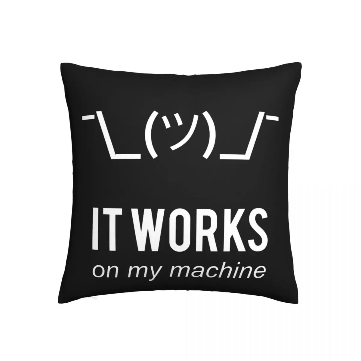 Чехол с программируемой подушкой, чехол с надписью «shrugs it works on my machine», дизайнерский Винтажный чехол на молнии, Летний чехол
Чехол с программируемой подушкой, чехол с надписью «shrugs it works on my machine», дизайнерский Винтажный чехол на молнии, Летний чехол