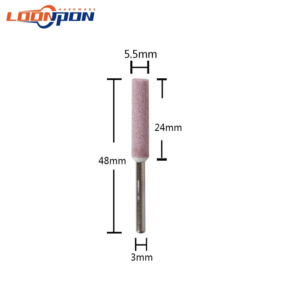 Chain Saw Sharpening Stone 3mm Shank 4/4.8/5.5mm Head Dia for Lawn Mower Chainsaw Parts Garden Tool
Chain Saw Sharpening Stone 3mm Shank 4/4.8/5.5mm Head Dia for Lawn Mower Chainsaw Parts Garden Tool