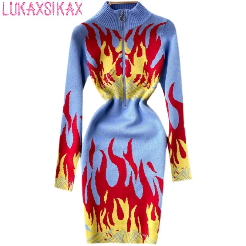 Новинка, осенне-зимнее женское платье LUKAXSIKAX с воротником-стойкой и длинным рукавом, тонкое базовое платье, шикарное модное жаккардовое трик...
Новинка, осенне-зимнее женское платье LUKAXSIKAX с воротником-стойкой и длинным рукавом, тонкое базовое платье, шикарное модное жаккардовое трик...