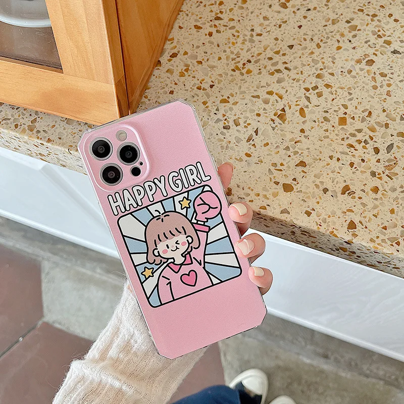 Iphone Case Happy Girl Cute Cartoon for Apple 12Promax Mobile Phone Shell Iphone12 Octagonal Transparent Soft Shell 78P/xr
Iphone Case Happy Girl Cute Cartoon for Apple 12Promax Mobile Phone Shell Iphone12 Octagonal Transparent Soft Shell 78P/xr