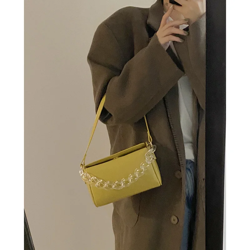 Minority Design Handbag female 2021 new fashion chain armpit small square bag versatile bag
Minority Design Handbag female 2021 new fashion chain armpit small square bag versatile bag
