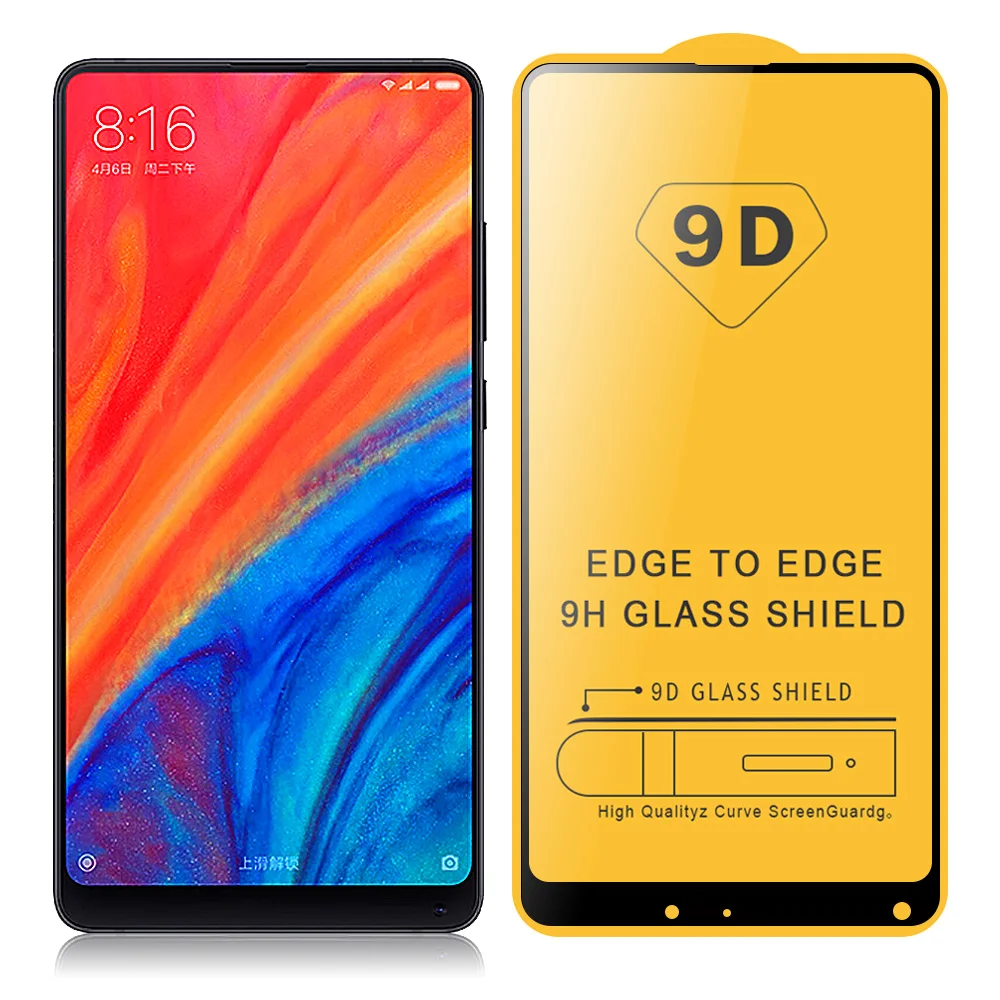 JONSNOW 9D закаленное стекло для Xiaomi Mi Mix 2S на MiX 5 99 "полноэкранное защитное 9H